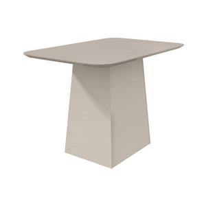 Mesa Lopas Nevada C/tampo 1,30x1,30 Off/white