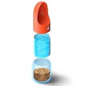 Alimentador Portatil para Animais, Laranja (xm419l Ar)