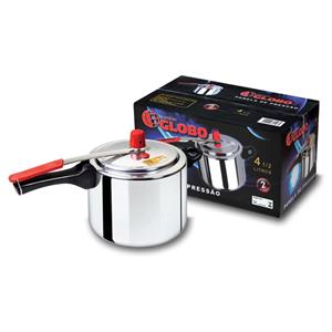 Panela de Pressao Globo 4,5 L Polida