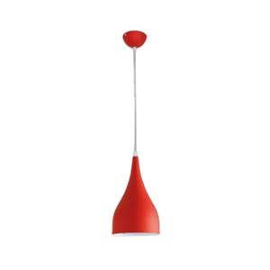 Pendente Reluz em Aluminio Cor Vermelho 5091