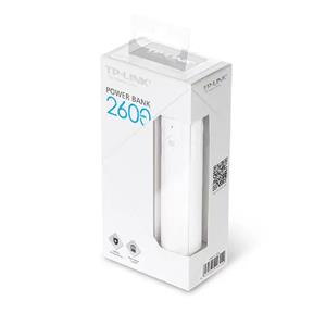 Carregador Port. Tplik Pb2600 Powerbank 2600mah