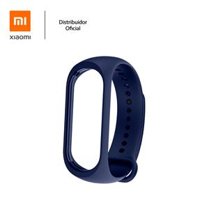 Bracelete de Silicone para Pulseira Inteligente Mi Band 3 / 4 Xm, Azul (xm382az