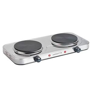 Fogao Agratto Elet.de Mesa Fm-02 2 Pratos 220v 2000w-