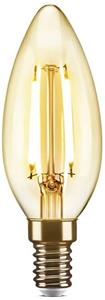 Lampada Filamento Led Vela 2w 220v Ambar