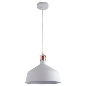 Pendente Mw Arthur Metal Branco Areia D30x5 Ol9316