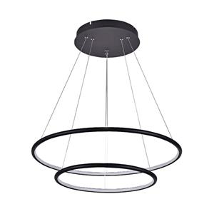 Pendente Mw Sirius R2 Black Led 65w 3000k D60x110 Ol9338pt