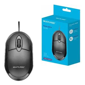 Mouse Classic Box Optico Full Black Usb Mo300