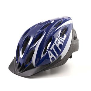 Capacete Atrio P Bike Mtb 2.0 Azul e Bco C/ Led- M Bi166