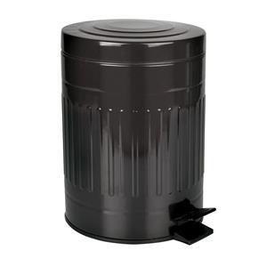 Lixeira Retro Preta 5l (6)