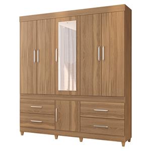 Guarda-roupa 6pt e 4 Gav.demobile Guaruja Amendola Touch