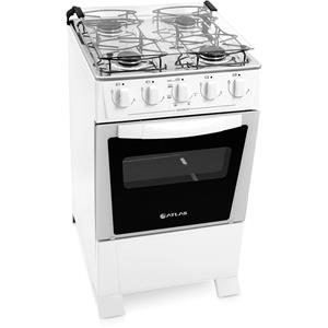 Fogao Atlas Coliseum Plus 04 Bc Branco