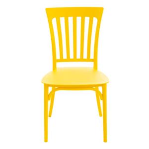 Cadeira Forte Plastico Robust Seven Amarela