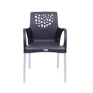 Cadeira Poltrona Deluxe Fort Plast Preta