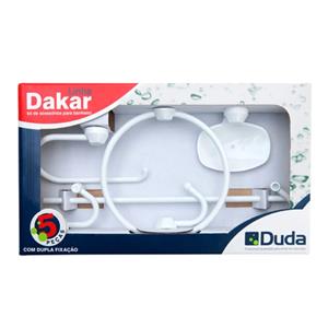 Acessório P Banh Duda Kit 5-pcs Dakar Branco