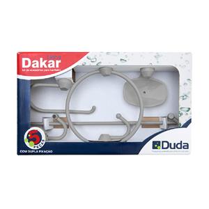 Acessório P Banh Duda Kit 5pcs Dakar Cinza