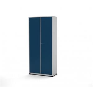 Armario Pandin Ap 408sldi C Rod Cinza Azul