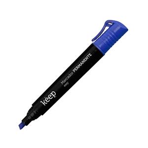 Pincel Marcador Multilase Perm Easy Azul Keep 0