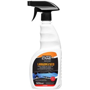 Lavagem a Seco Autocare 500ml C/ Borrif.ate 4 Lavagens Au453
