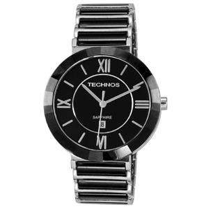 Relogio Technos 2015bx1p Aco Pulseira Aco/ceramic