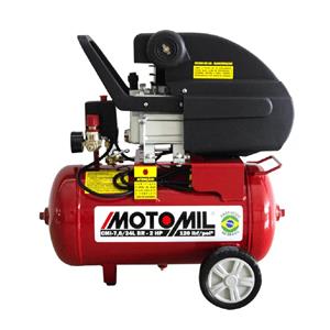 Compressor Motomil/garthen Cmi-8,7 /24 Br 120lbs 2hp 127/220