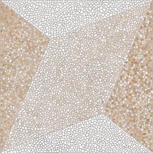Piso Embramaco 60x60 Geom. Mosaico Beige Cx 2 58mt Hd6124