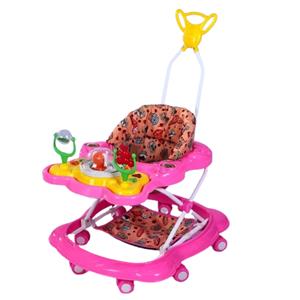 Andador C Mineira Rosa Musical Mega Luxo