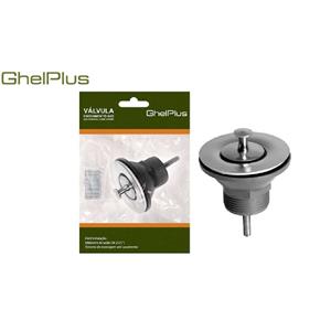 Valvula Ghelplus Inox Escoamento Abs Dn25 1'