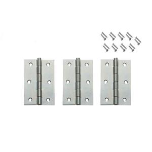 Dobradica Metalvi de Canto Zinc Comum 3 X1/2' 40274