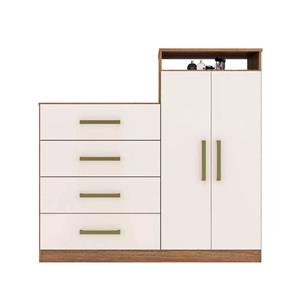 Comoda Demobile 2p 4g Aurea Amendola/off White