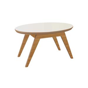 Mesa Centro Dalla Costa Eliptica Siena Freijo/off White Tb34
