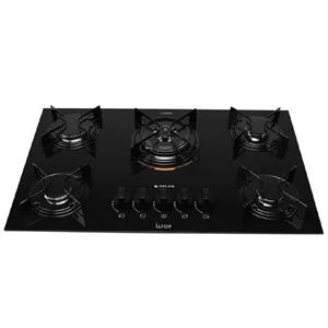 Fogao Atlas Cooktop 5-bc Gas Utop Tc Pto