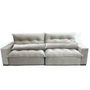 Sofa Trovatto Luxemburgo 1+1 Lug. Retr/recl 2.80m Claro