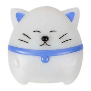 Luz Noturna Gatinho, Fotocelula, Azul, Bivolt Exatron