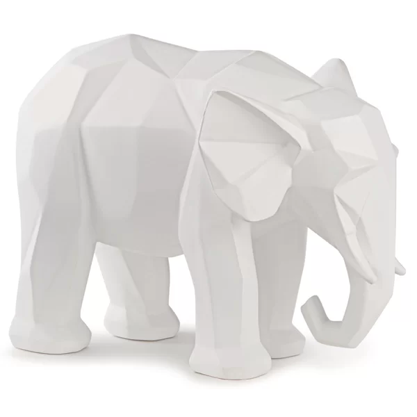 Escultura Moas Elefante em Polirresina 13263