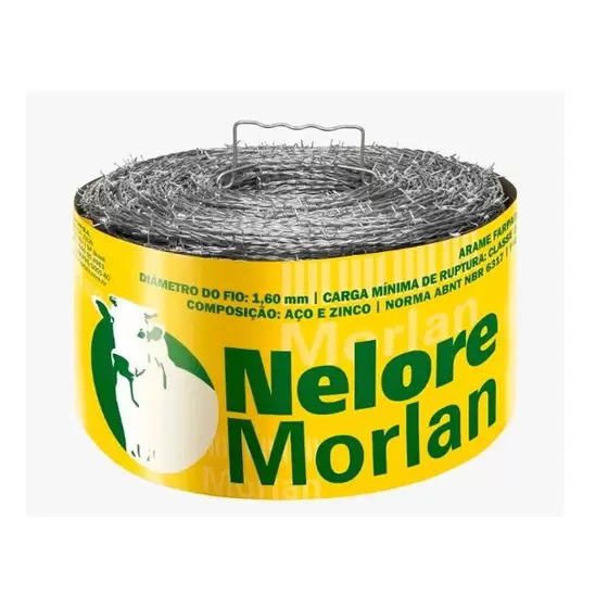 Arame Farpado Nelore 500mt 250kgf