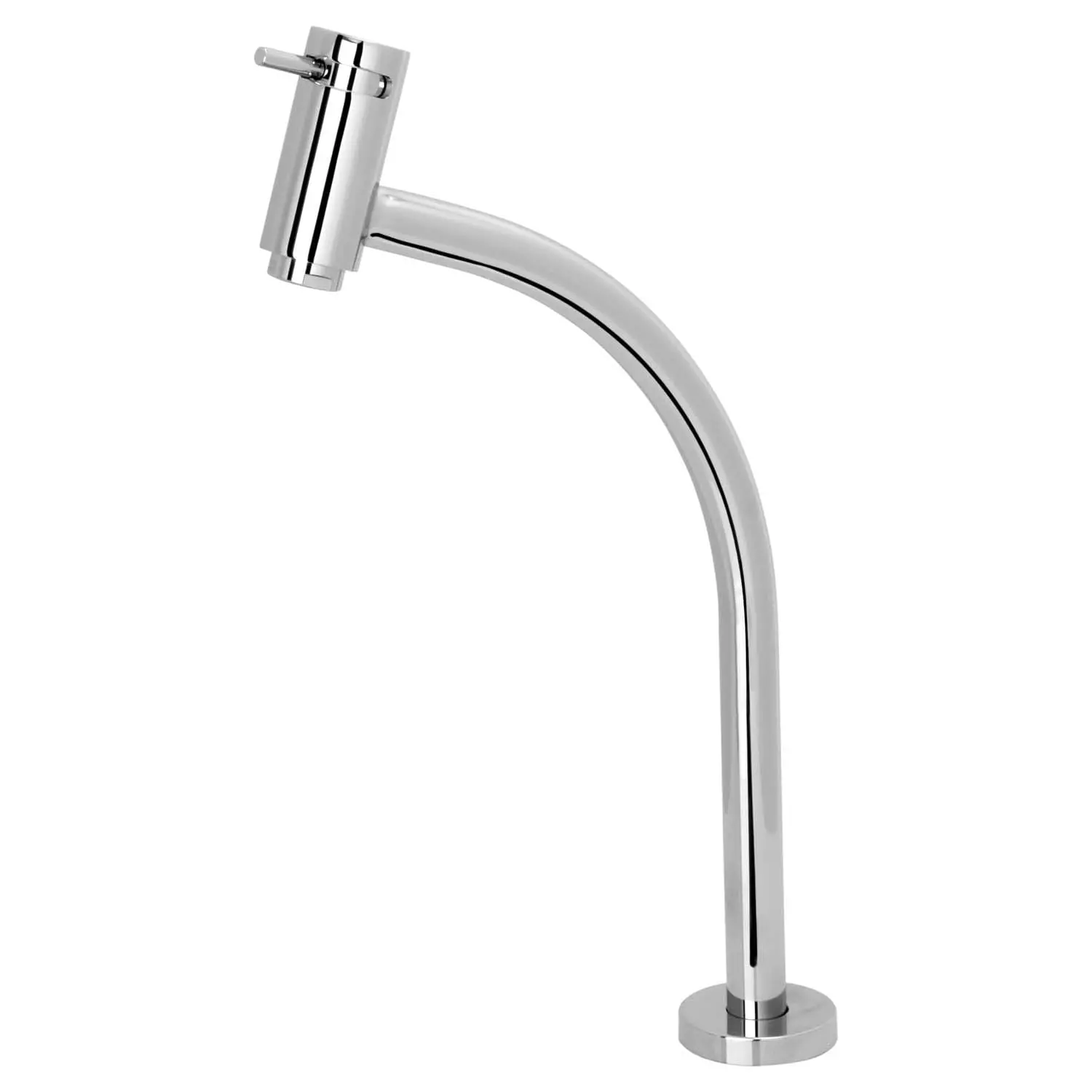 Torneira de Lavatorio de Mesa Bica Alta Basic Cromada 5001c7crb