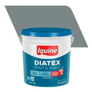 Tinta Iquine Diatex Cinza Balde 15l