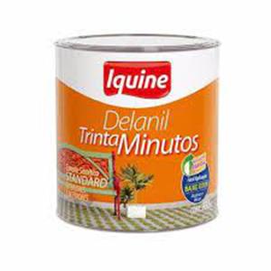 Tinta Iquine Esmalte 900ml Platina Delanil
