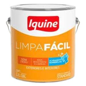 Tinta Iquine Limpa Facil 3,6l Branco Gelo Semi Brilho