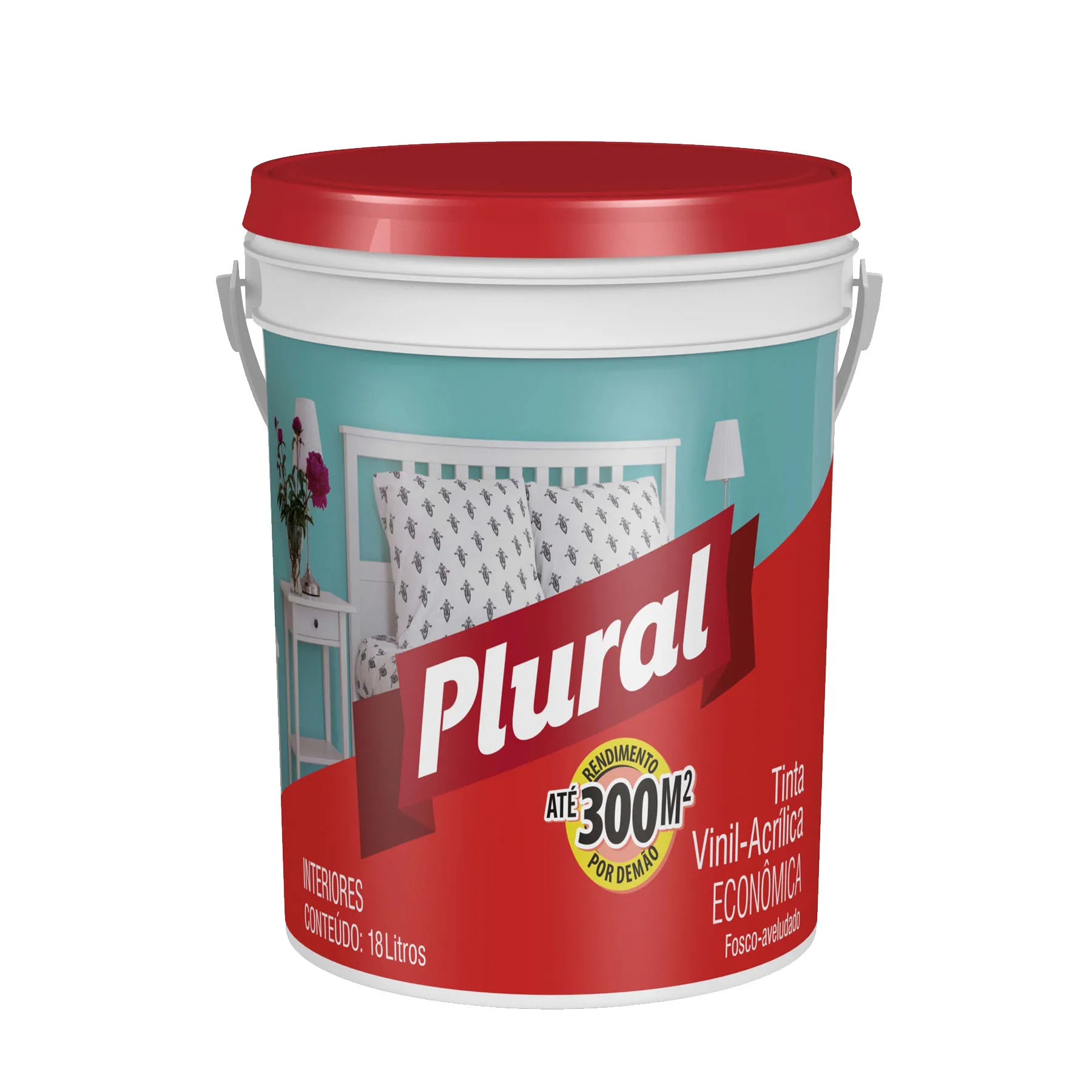 Tinta Iquine Plural Economica Branco Neve 15l