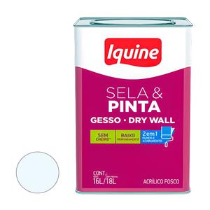 Tinta Iquine Sela & Pinta Gesso Bco Neve 18l