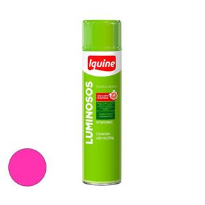 Tinta Iquine Spray Luminoso Pink 400ml