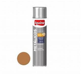 Tinta Iquine Spray Metalico Bronze 400ml