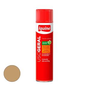 Tinta Iquine Spray Uso Geral Dourado 400ml