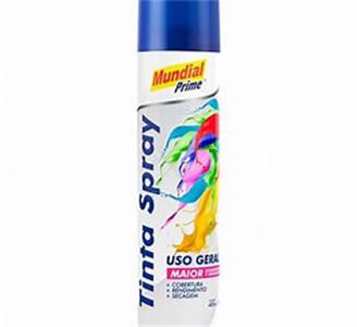 Tinta Spray Azul Escuro 400ml Mundial Prime
