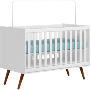 Berco Mini Cama Qmovi Encanto Retro 3820 - Bco/branco