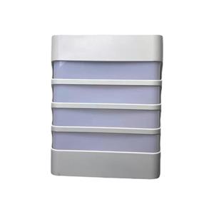 Arandela A.light Roma Plat.c/grade Ext.bc 3000k Led 20w
