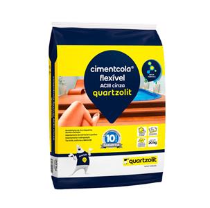 Argamassa Quartzolit Ac3 Cinza 20kg