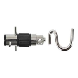 Armador P/rede Metalvi Tipo Baton Niquelado Cx.1 Par 1001