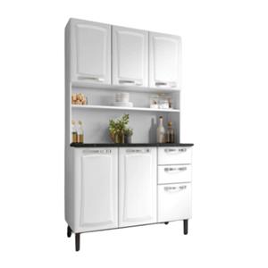 Armario Itatiaia Pratika 105 6pt 3vd 2gv Bra/pto